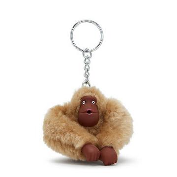 Kipling Sven Small Monkey Keychain Accessoires Beige | België 1206FD